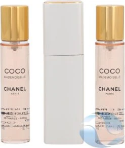 Chanel Coco Mademoiselle Geschenkset - Eau De Toilette + 2x Eau De Toilette Refill -Parfumerie Winkel 1015x1200 2