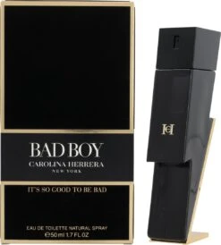 Carolina Herrera - Bad Boy - 50ml - Eau De Toilette - Herenparfum -Parfumerie Winkel 1083x1200