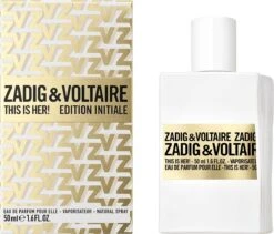 Zadig & Voltaire This Is Her! Edition Initiale - 50 Ml - Eau De Parfum Spray - Damesparfum