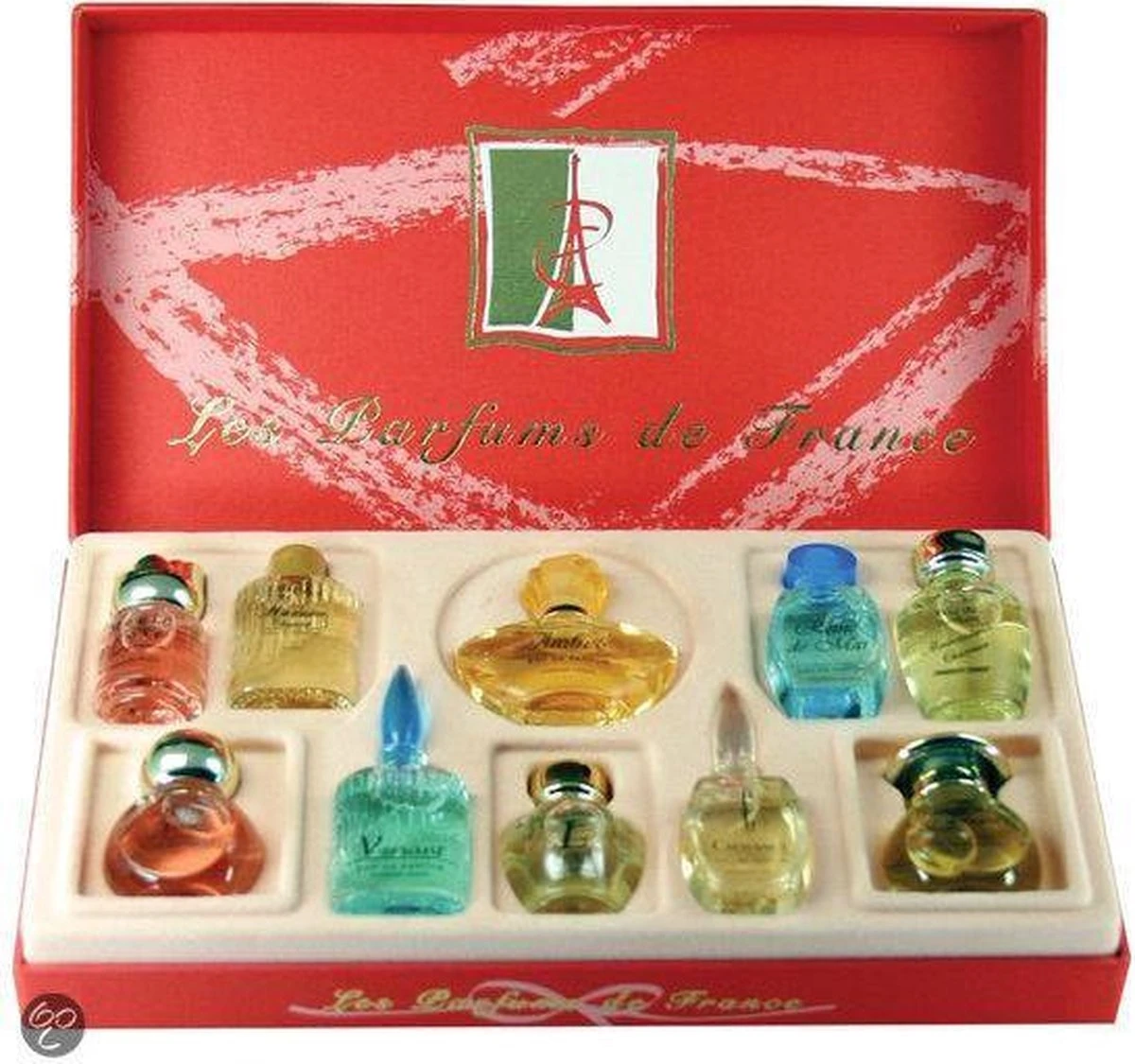Charrier Franse Parfum Geschenkset - 10 Miniaturen - Geurengeschenkset 3 Charrier Franse Parfum Geschenkset - 10 Miniaturen - Geurengeschenkset - Afbeelding 3