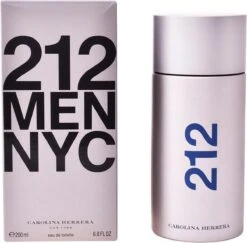 Carolina Herrera - Herenparfum 212 Carolina Herrera EDT - Mannen - 200 Ml -Parfumerie Winkel 1200x1180