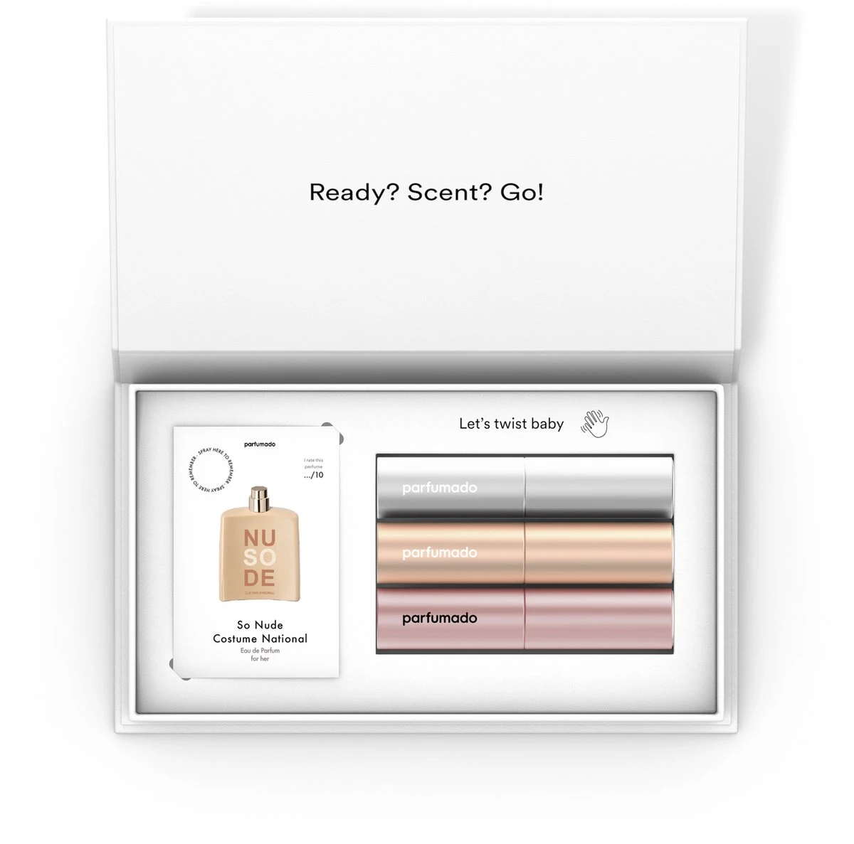 Parfumado Giftset For Her (Costume Nationale So Nude- Made In Pigalle Sophie- Ulrich Lang New York 17 Nandan Road) 1 Parfumado Giftset For Her (Costume Nationale So Nude- Made In Pigalle Sophie- Ulrich Lang New York 17 Nandan Road)