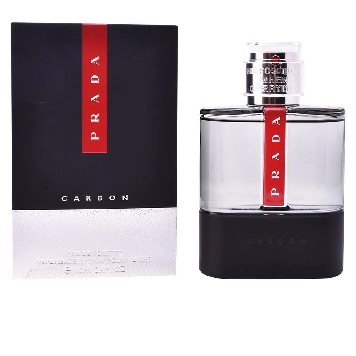 Prada Luna Rossa Carbon Pour Homme Eau De Toilette Spray 100 Ml 10 Prada Luna Rossa Carbon Pour Homme Eau De Toilette Spray 100 Ml - Afbeelding 10