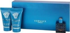 Versace - Eros Gift Of Mini 5 Ml, And Eros 25 Ml (After Shave Balm) Eros 25 Ml - Eau De Toilette - 5ML 11 Versace - Eros Gift Of Mini 5 Ml, And Eros 25 Ml (After Shave Balm) Eros 25 Ml - Eau De Toilette - 5ML -Parfumerie Winkel 1200x563