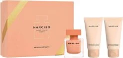 Narciso Rodriguez Narciso Ambree Gift Set 50 Ml Eau De Parfum Spray+ 50 Ml Showergel + 50 Ml Bodylotion