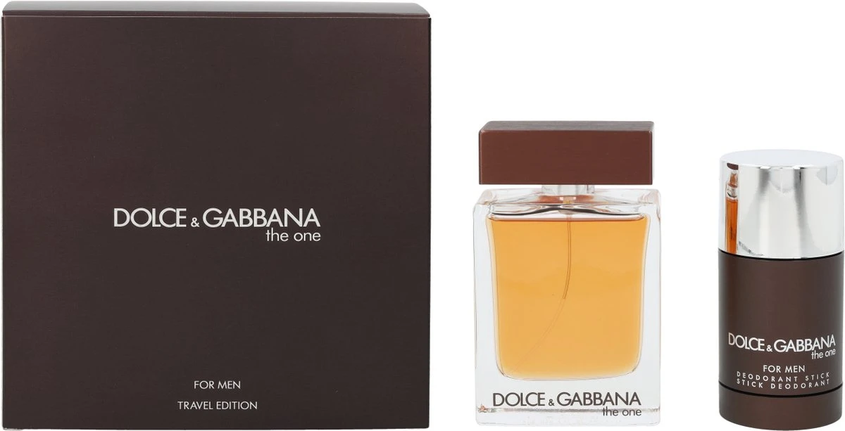 Dolce & Gabbana The One For Men Geschenkset - Eau De Toilette + Deodorant 3 Dolce & Gabbana The One For Men Geschenkset - Eau De Toilette + Deodorant - Afbeelding 3
