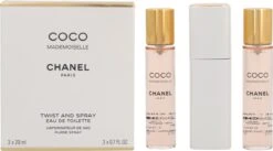 Chanel Coco Mademoiselle Geschenkset - Eau De Toilette + 2x Eau De Toilette Refill -Parfumerie Winkel 1200x668