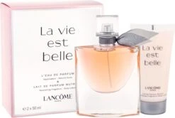 Lancôme La Vie Est Belle Geschenkset - Eau De Parfum + Bodylotion -Parfumerie Winkel 1200x807 1