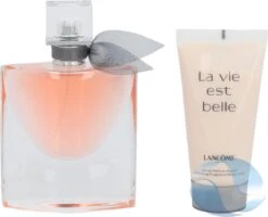 Lancôme La Vie Est Belle Geschenkset - Eau De Parfum + Bodylotion -Parfumerie Winkel 1200x973