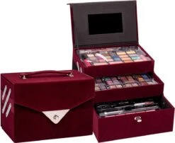 Schminkkoffer Beauty Case Velvety Set 74 Teilig