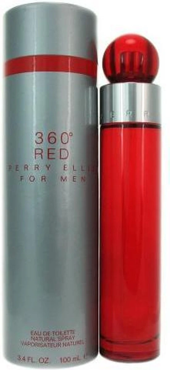 Perry Ellis - 360° Red For Men - Eau De Toilette - 100ML 3 Perry Ellis - 360° Red For Men - Eau De Toilette - 100ML - Afbeelding 3