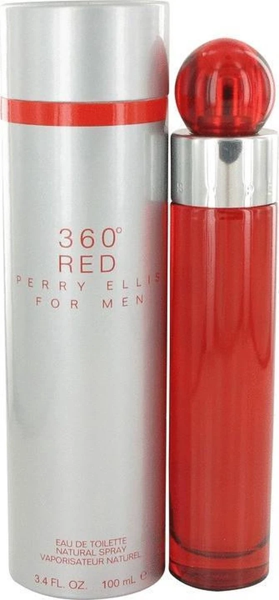 Perry Ellis - 360° Red For Men - Eau De Toilette - 100ML 2 Perry Ellis - 360° Red For Men - Eau De Toilette - 100ML - Afbeelding 2