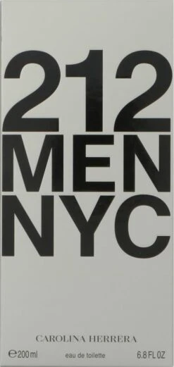 Carolina Herrera - Herenparfum 212 Carolina Herrera EDT - Mannen - 200 Ml -Parfumerie Winkel 569x1200 1