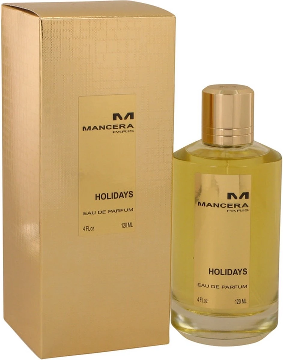 Mancera Holidays (Unisex) Eau De Parfum 120 Ml - Voor Dames & Heren 4 Mancera Holidays (Unisex) Eau De Parfum 120 Ml - Voor Dames & Heren - Afbeelding 4