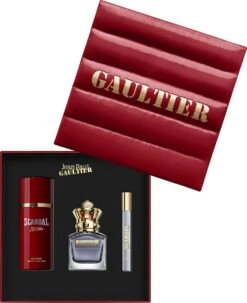 Jean Paul Gaultier Scandal Pour Homme Giftset - 50 Ml Eau De Toilette Spray + 10 Ml Eau De Toilette Tasspray + 150 Ml Deospray - Cadeauset Voor Heren -Parfumerie Winkel 979x1200 3