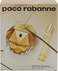 Paco Rabanne Lady Million Giftset 80 Ml Eau De Parfum Spray + 20 Ml Eau De Parfum Tasspray - Cadeauset Voor Dames - Damesparfum 8 Paco Rabanne Lady Million Giftset 80 Ml Eau De Parfum Spray + 20 Ml Eau De Parfum Tasspray - Cadeauset Voor Dames - Damesparfum -Parfumerie Winkel 993x1200 2