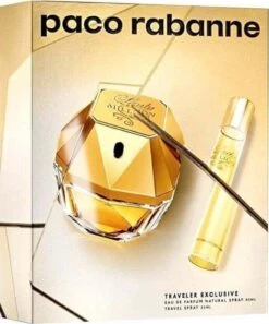Paco Rabanne Lady Million Giftset 80 Ml Eau De Parfum Spray + 20 Ml Eau De Parfum Tasspray - Cadeauset Voor Dames - Damesparfum 9 Paco Rabanne Lady Million Giftset 80 Ml Eau De Parfum Spray + 20 Ml Eau De Parfum Tasspray - Cadeauset Voor Dames - Damesparfum -Parfumerie Winkel 999x1200 2
